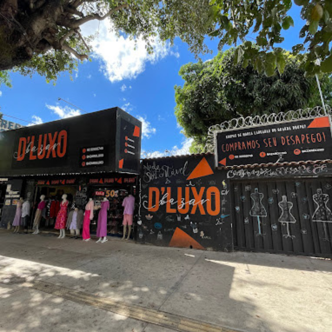 Fachada do Bazar D’Luxo
